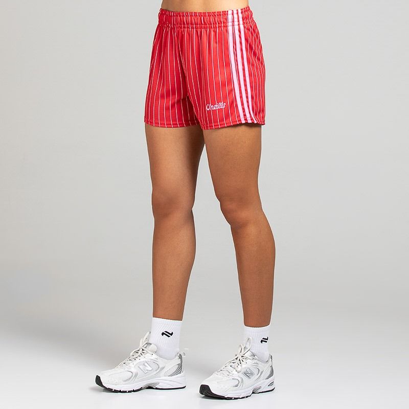 Red O’Neills Women’s Luma shorts with adjustable drawcord waistband