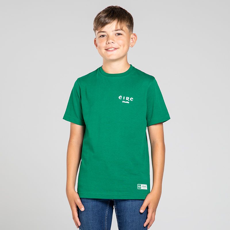Green Kids' A Chara Eire T-Shirt by O’Neills