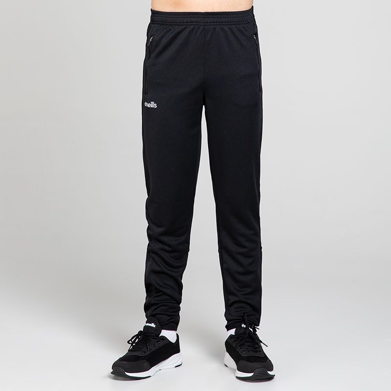 Black and White Kids' Durham Squad Skinny Bottoms from O'Neills