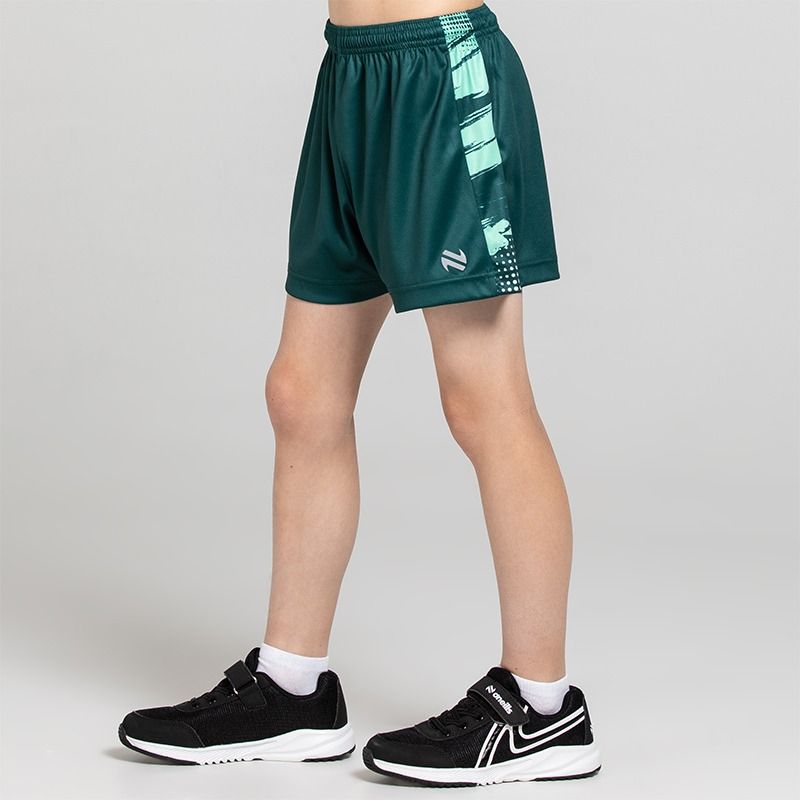 Bottle O’Neills Blast Shorts featuring graphic side panels and a reflective logo