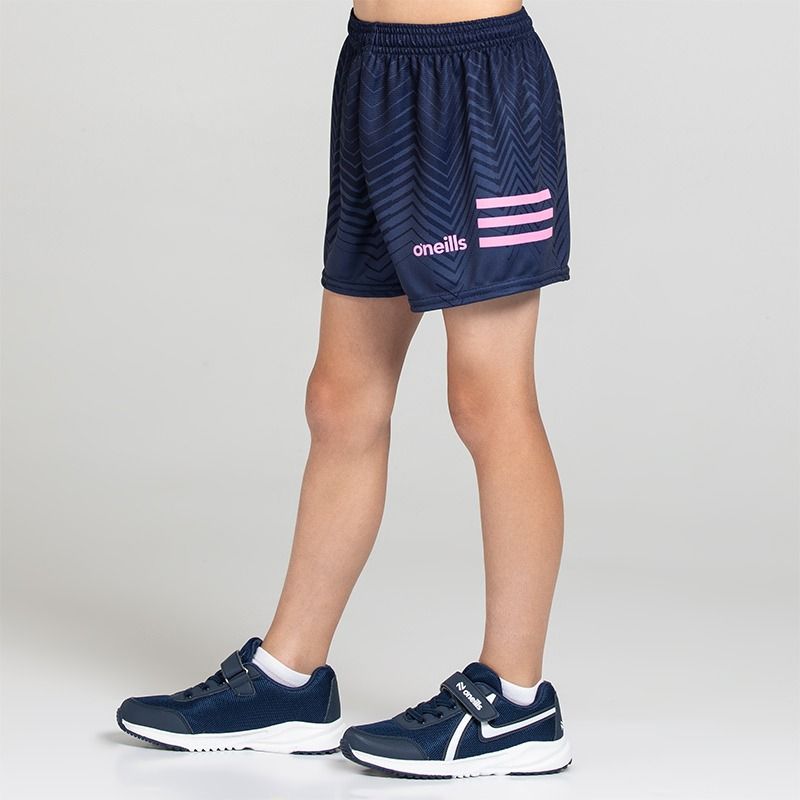 Navy O’Neills Kids' Nova shorts with adjustable drawcord waistband