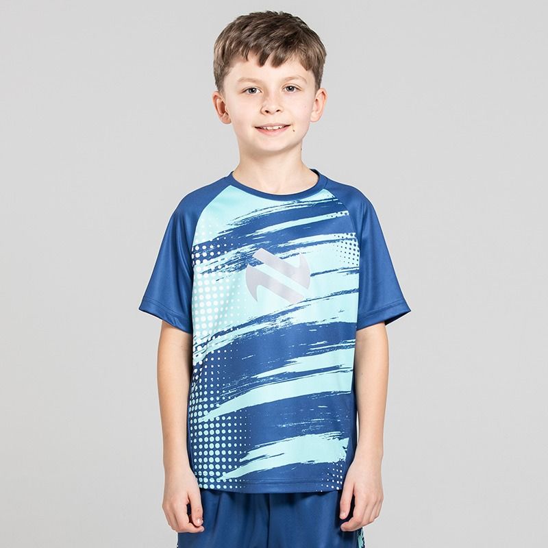 O’Neills Blast T-Shirt Navy featuring a bold graphic and reflective logo