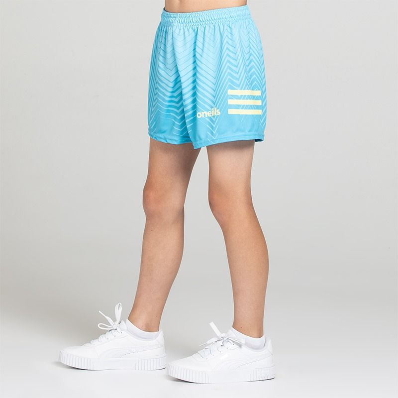Blue O’Neills Kids' Nova shorts with adjustable drawcord waistband