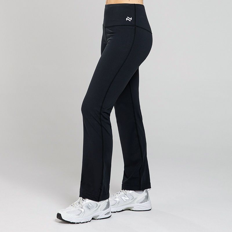 Women’s Black Slim Fit yoga pants with pocket on inner waistband by O’Neills.