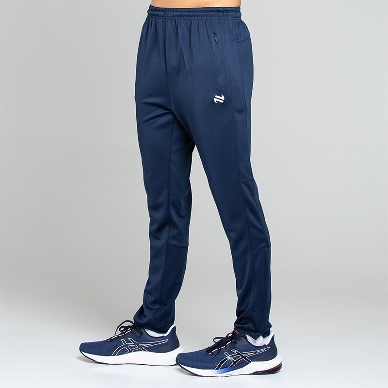 Navy O’Neills Men’s Velocity Skinny Tracksuit Bottoms with zipped pockets and ankle zip