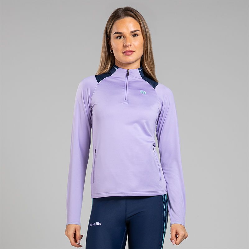 Purple Women's Dynamo Brushed Half Zip by O’Neills