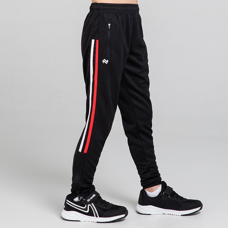 Kids' Tuscan Tracksuit Bottoms Black / Red / White from O’Neills