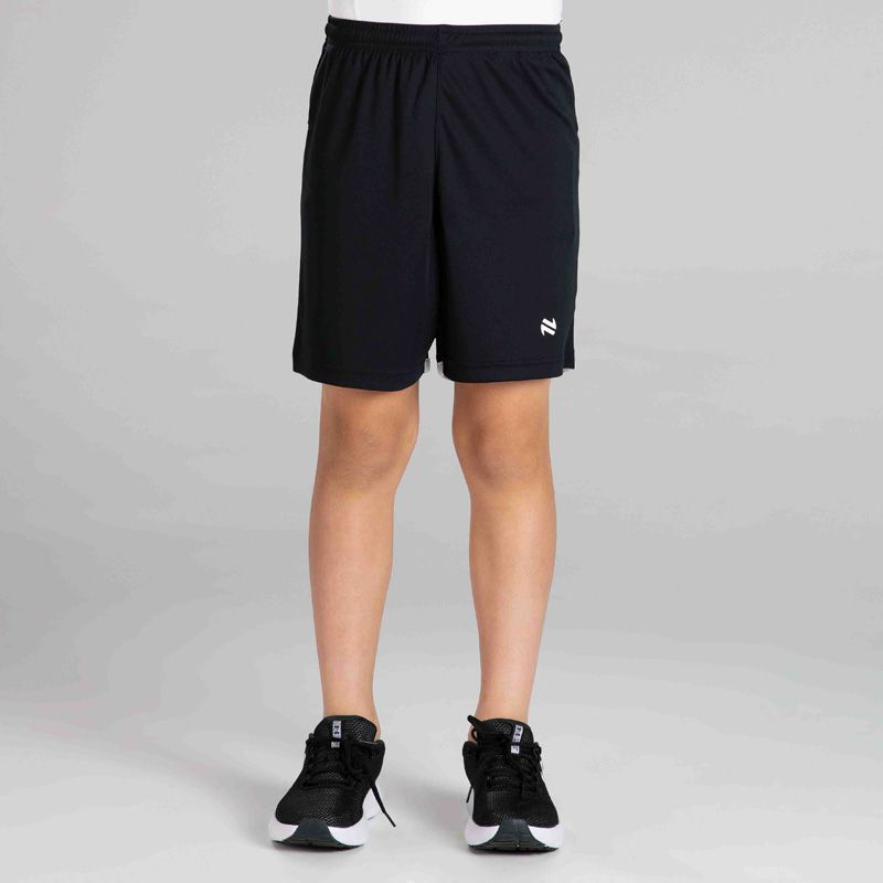 Black and White Kid’s Viper Soccer Shorts with elasticated waistband and O’Neills branding.