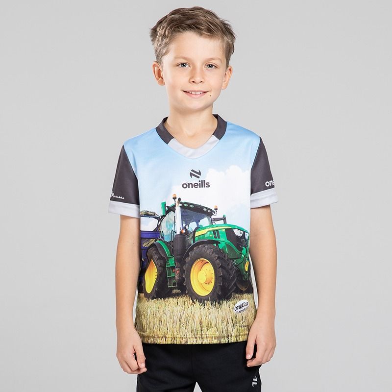 Kids' Hay Day Ploughing Jersey Grey by O’Neills 