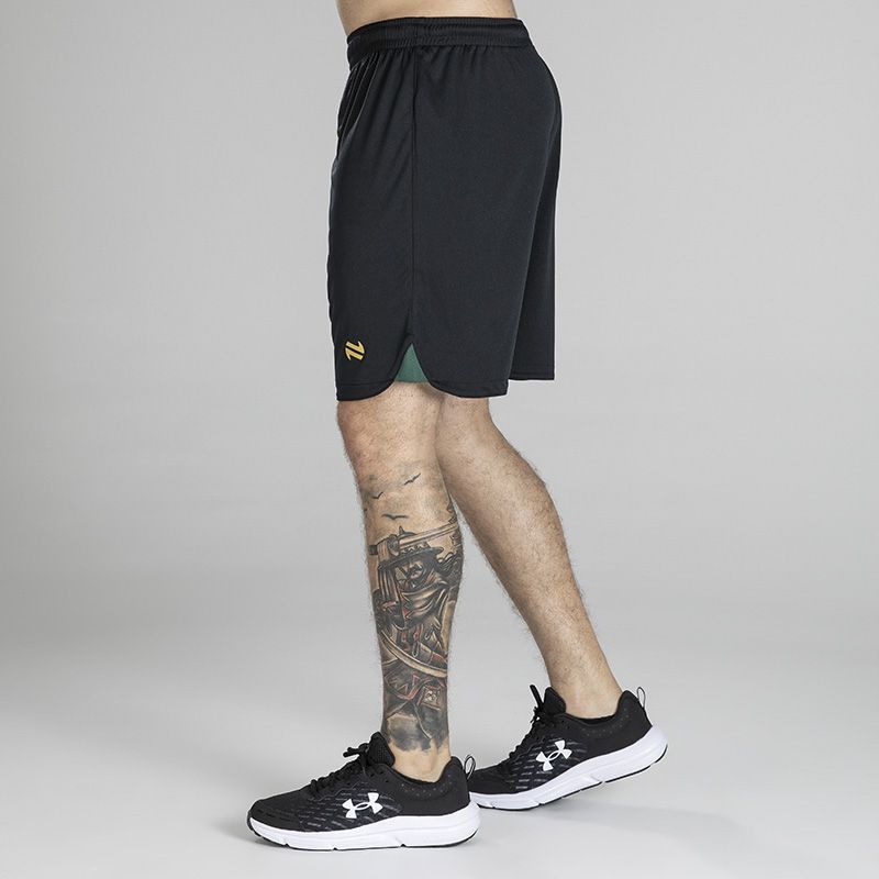 Black Men’s Phantom Soccer Shorts with elasticated waistband and O’Neills branding.