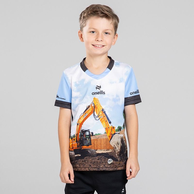 Men's Eat, Sleep, Dig, Repeat ploughing jersey Blue by O’Neills 