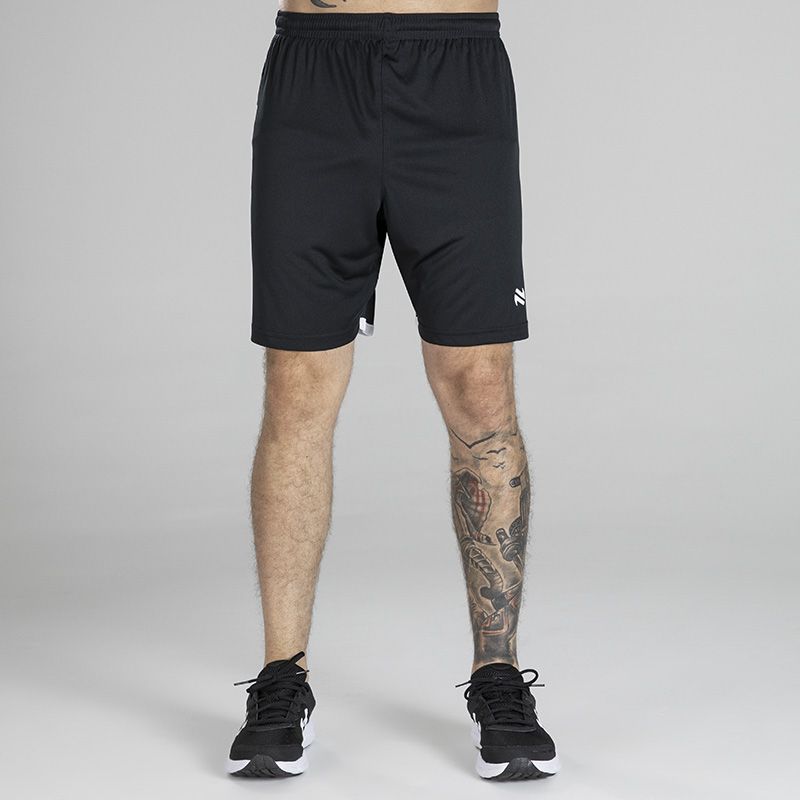 Black Men’s Viper Soccer Shorts with an elasticated waistband and O’Neills branding.