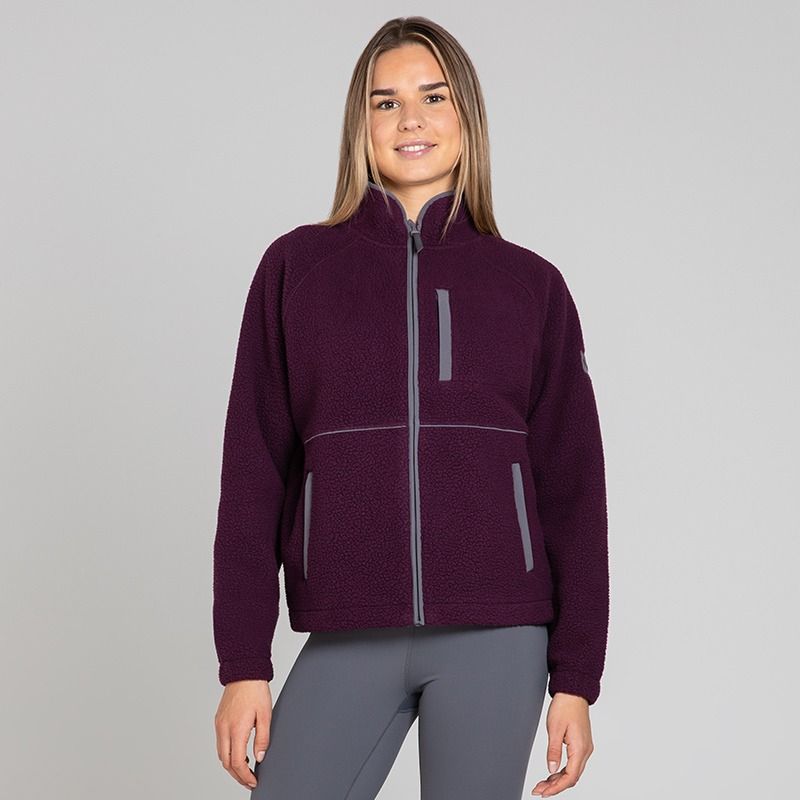 Women's Luxe Full Zip Fleece Top Purple from O’Neills
