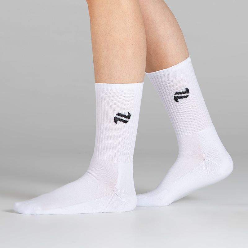White Cushioned Crew Socks 3 Pack with O’Neills branding.