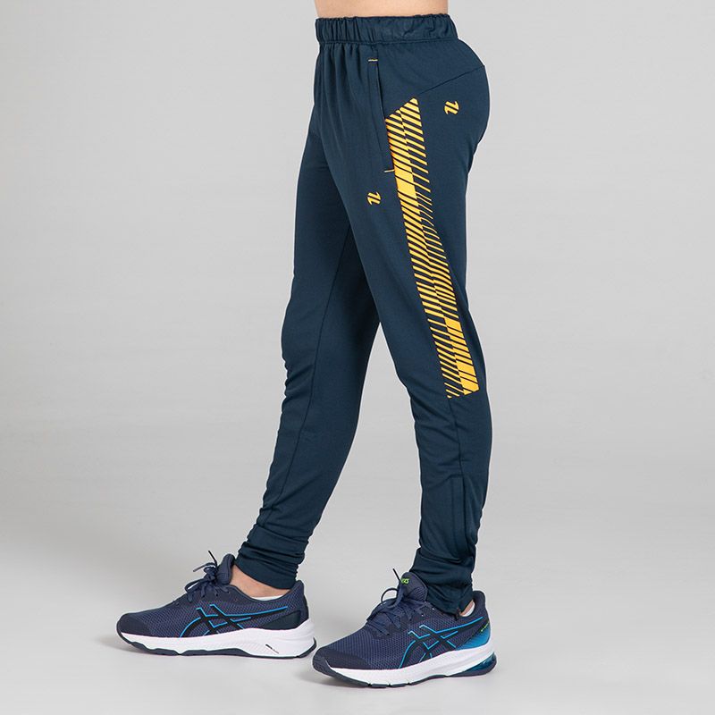 Navy Impact Kids Brushed Skinny Tracksuit Bottoms by O’Neills.