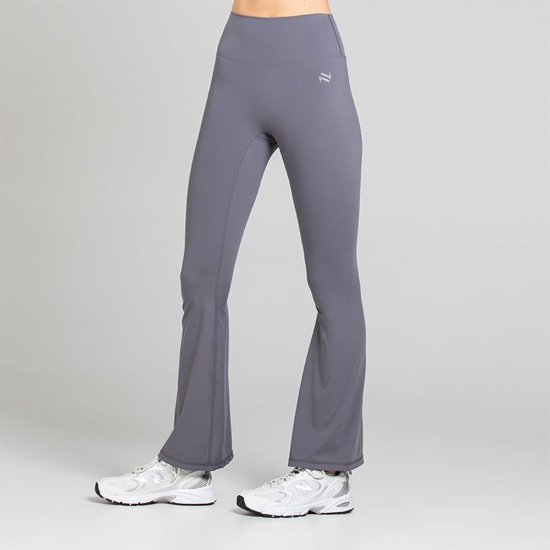 Grey Women’s Ember Flared Leggings with soft stretch fabric