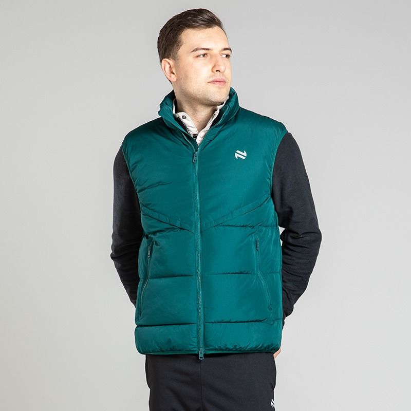 Men's Bottle Olympus Padded Gilet with two side zip pockets from O'Neills.