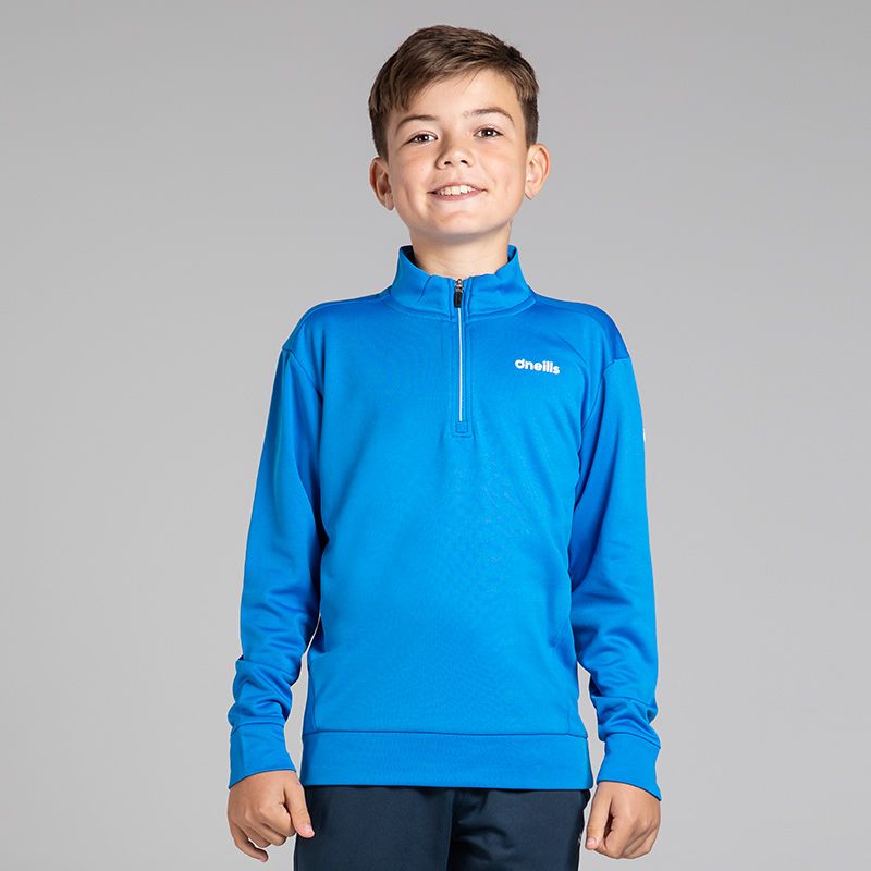 Kids’ Bryan Fleece Half Zip Top Blue from O’Neills