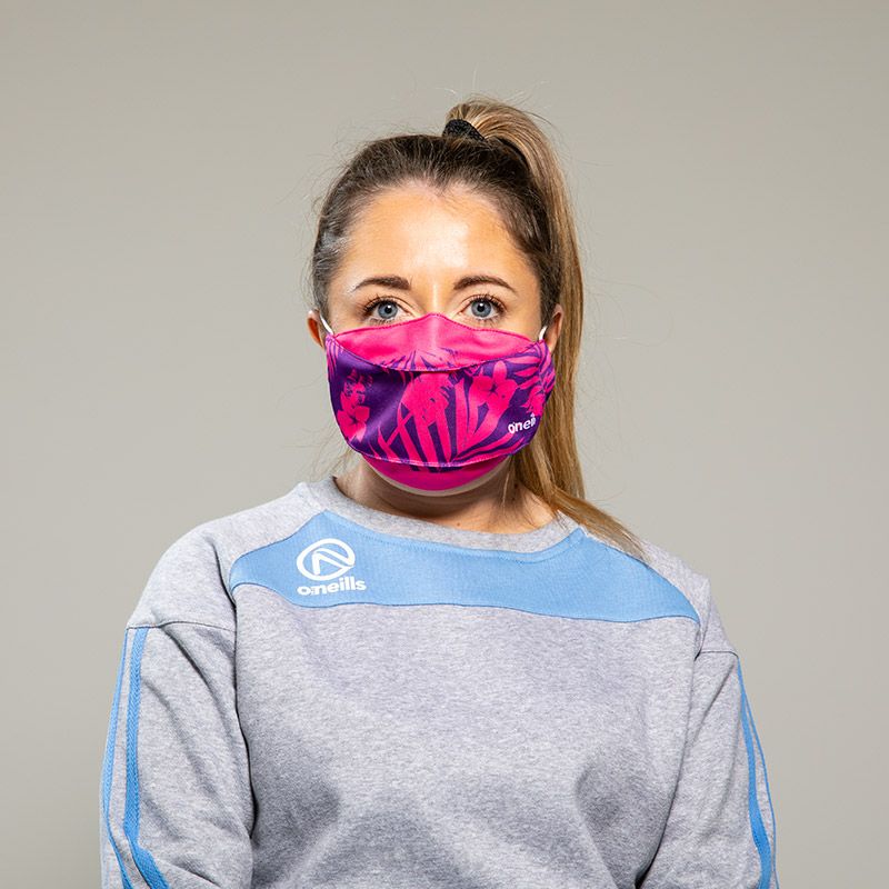 Reusable Face Mask Pink Flower Oneills Com Us