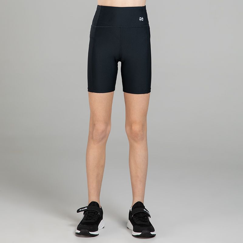 Black / Silver O'Neills Kids' Riley Cycling Shorts.