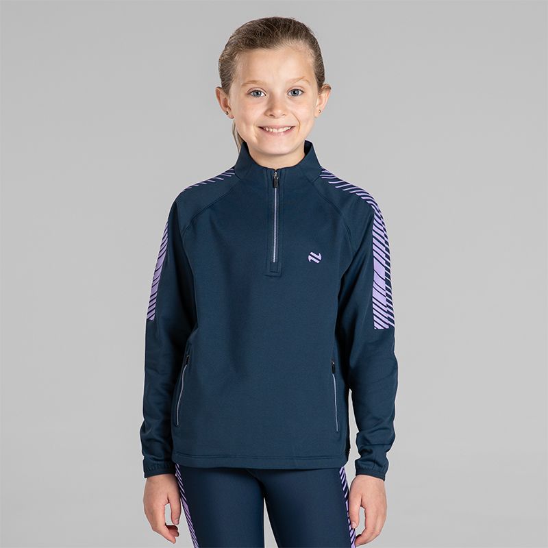 Marine Impact Kids Brushed Half Zip by O’Neills.