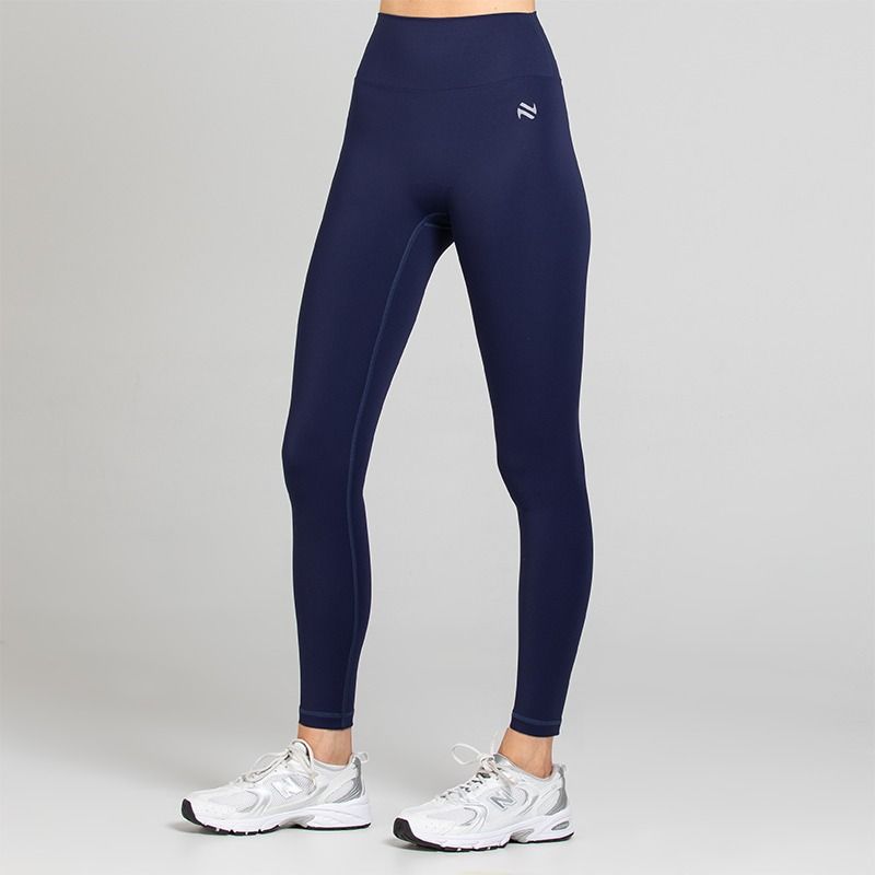 Navy Women’s Ember Full Length Leggings with high rise waistband 