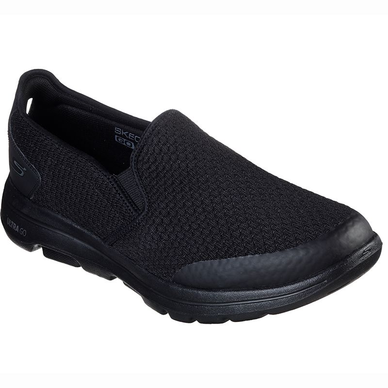 Apprize Slip on Trainers Black 