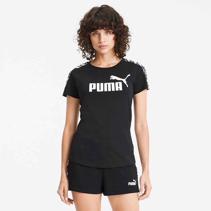 Puma Amplified T-Shirt Black / White 