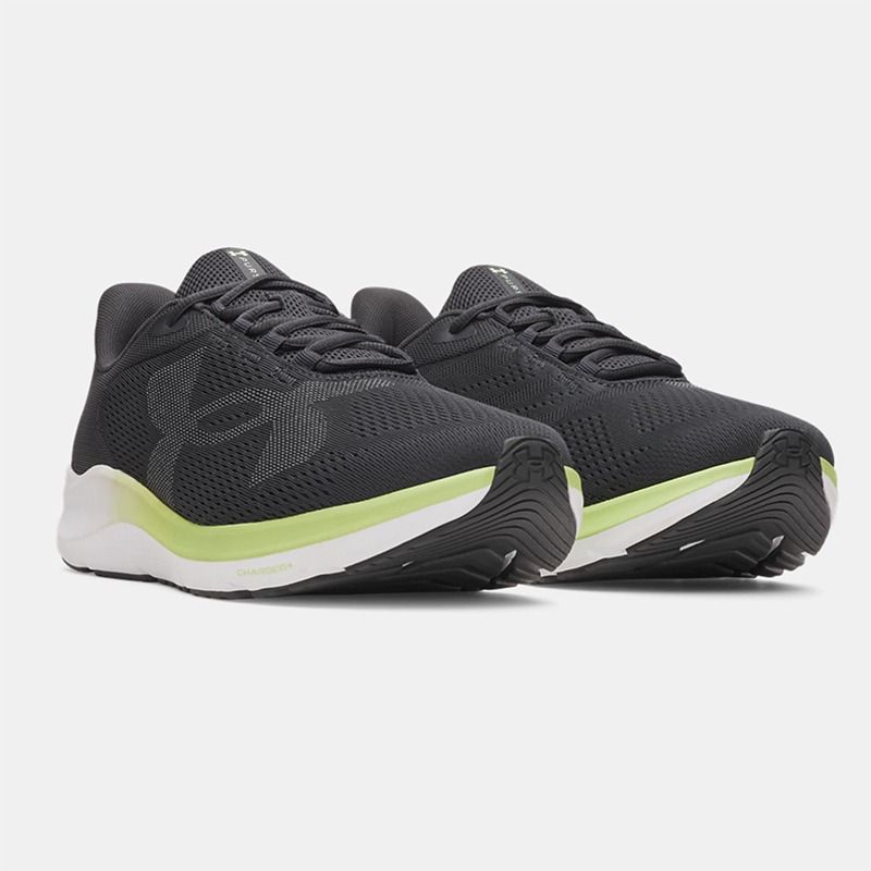 Men's Grey Under Armour Pursuit 4 Big Logo Running Shoes from O'Neills.
