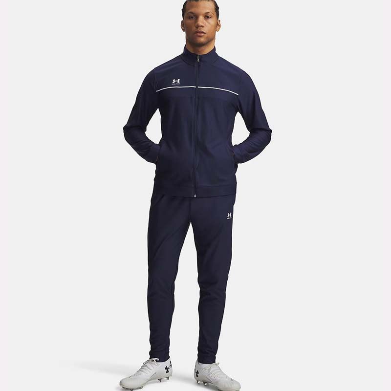 Men's Navy / White Under Armour Challenger Tracksuit Midnight From O'Neills