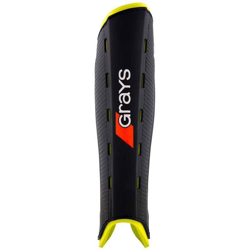 Black Grays Hockey Shin Guards with Foam Inner from O’Neills.
