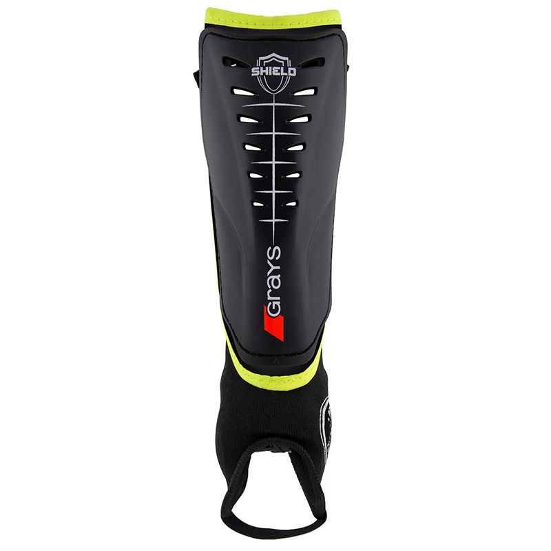Black Grays Shield Shin Guard with Foam Lining from O’Neills.