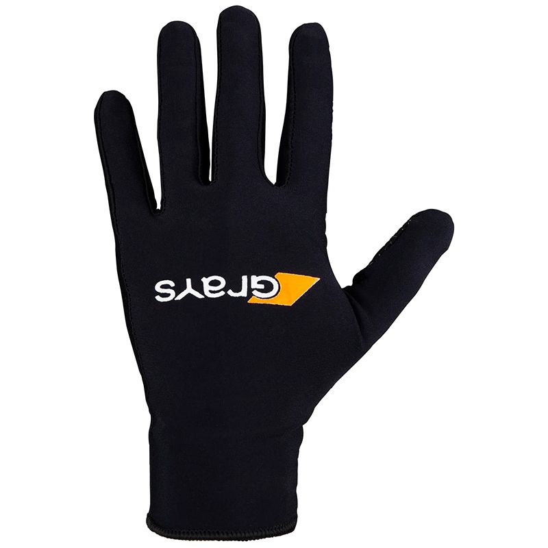 Black Grays Hockey Goves with full finger lycra from O’Neills.