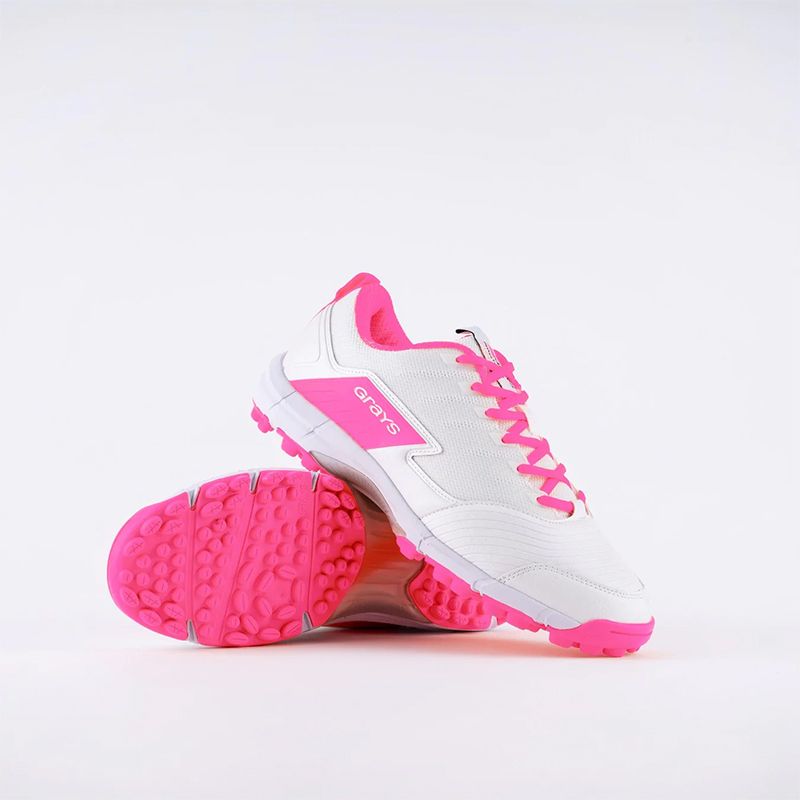 Kids' White Grays Flash 3.0 Hockey Shoes, with Memory Foam Footbed from O'Neills.