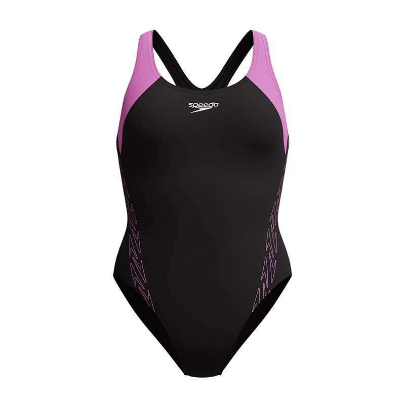 Get Chic in Speedo Hyperboom Splice Muscleback Swimsuit - Buy Now