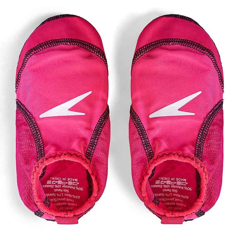 Pink Speedo Kids' pool sock, breathable, soft and antibacterial from O'Neills.