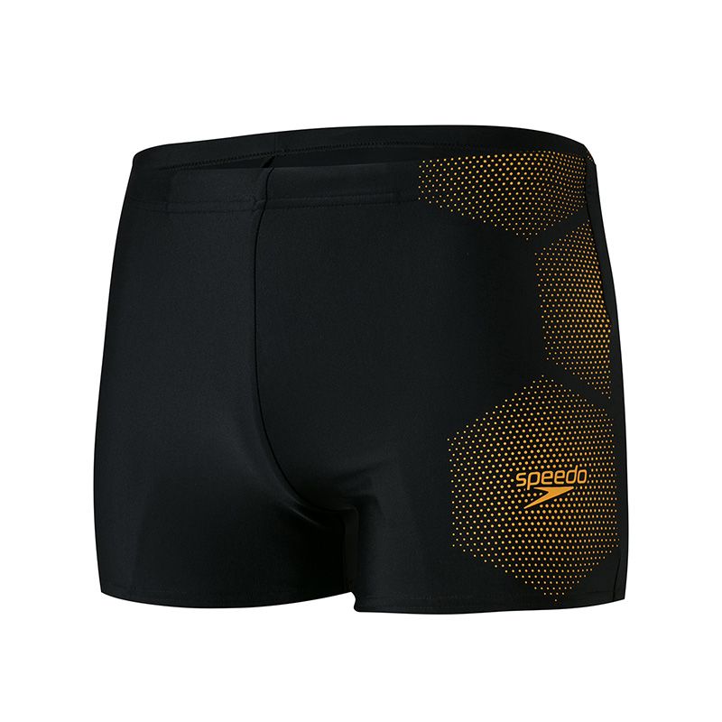 Black and orange Speedo men's aquashort with an internal drawcord from O'Neills