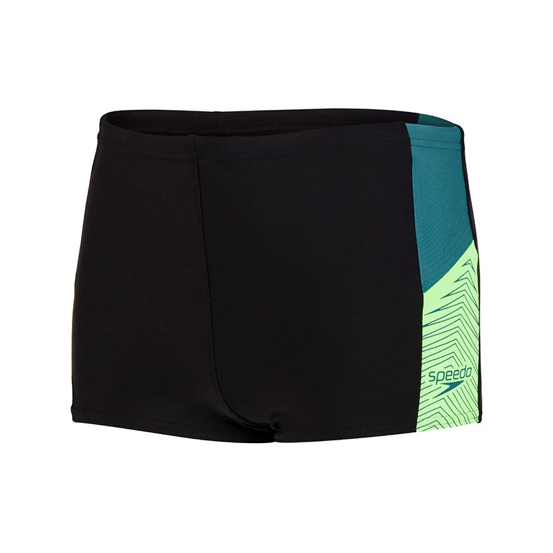 Kids' Black Speedo Dive Aquashort, with an internal drawcord from O'Neills.