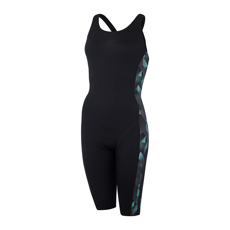 Black and grey Speedo panel leaderback Kneesuit from O'Neills