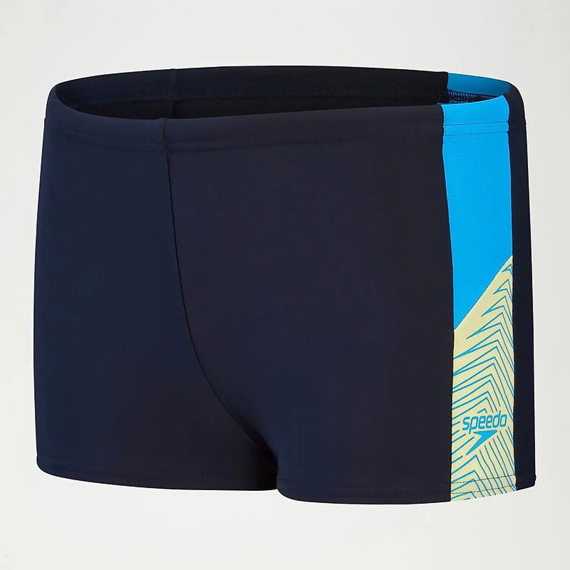 Kids' Navy Speedo Dive Aquashort, with an internal drawcord from O'Neills