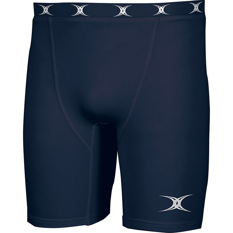 Men's Navy Gilbert Atomic X II Undershort, with flat lock seams from O'Neills.