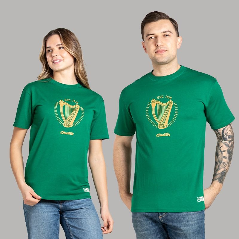Green / Gold O’Neills Men’s Éireann T-Shirt