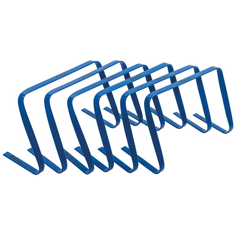Blue Precision Flat Hurdles 12" Set of 6 from O'Neill's.