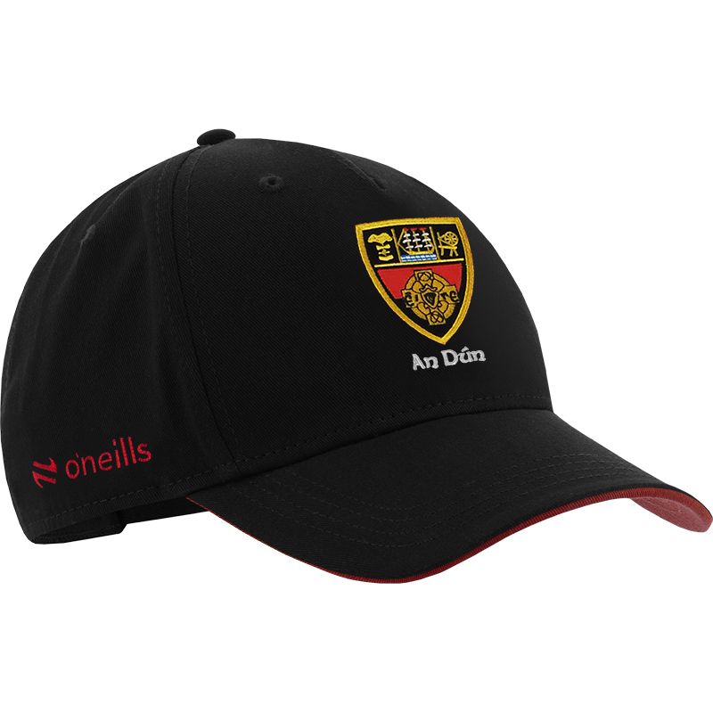 Black Down GAA baseball cap with Down GAA crest on the front by O’Neills.
