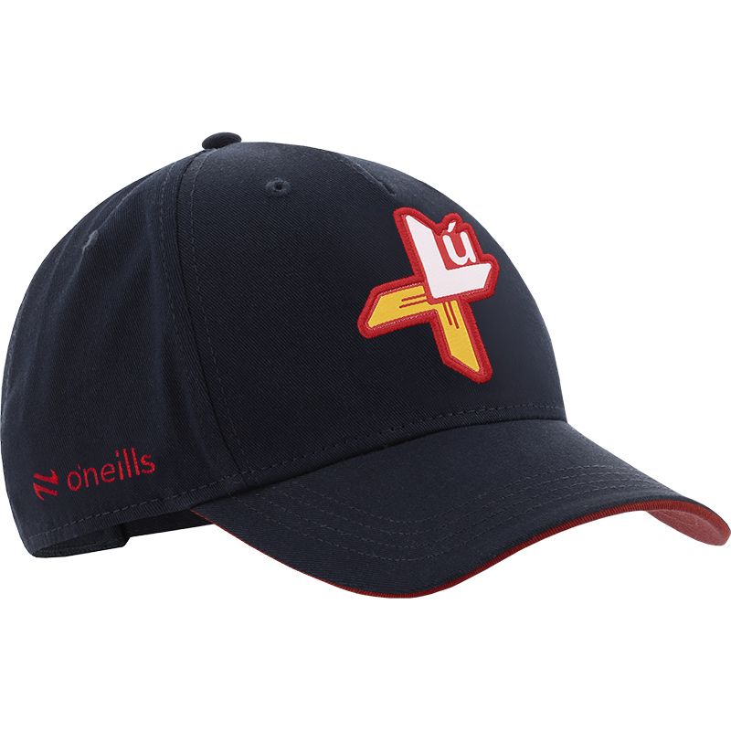 Navy Louth GAA baseball cap with Louth GAA crest on the front by O’Neills.