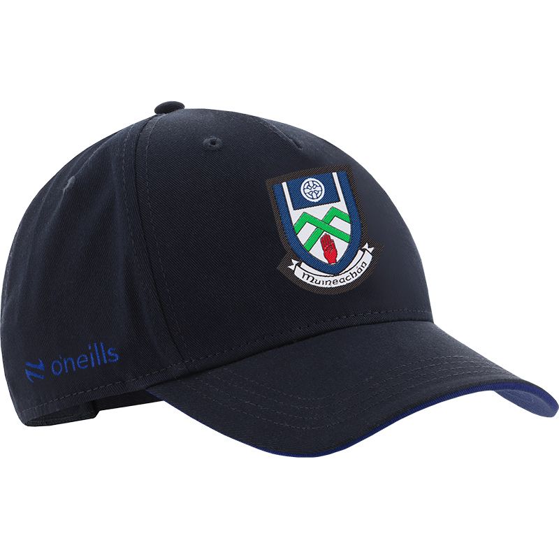 Navy Monaghan GAA baseball cap with Monaghan GAA crest on the front by O’Neills.