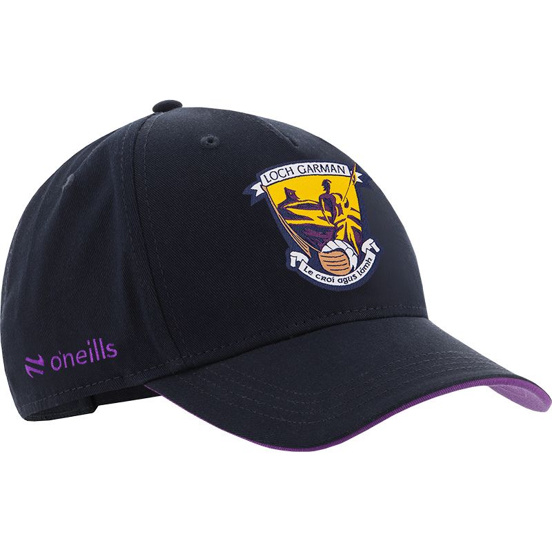 Navy Wexford GAA baseball cap with Wexford GAA crest on the front by O’Neills.