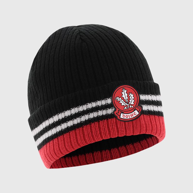 Black Down GAA Align Beanie Hat with county crest by O’Neills.