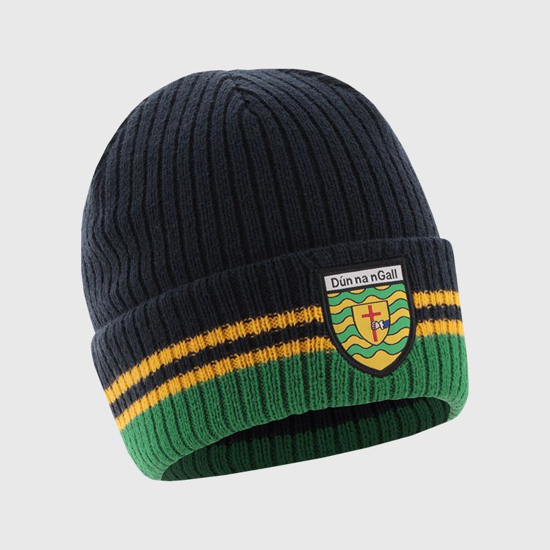 Navy Donegal GAA Align Beanie Hat with county crest by O’Neills