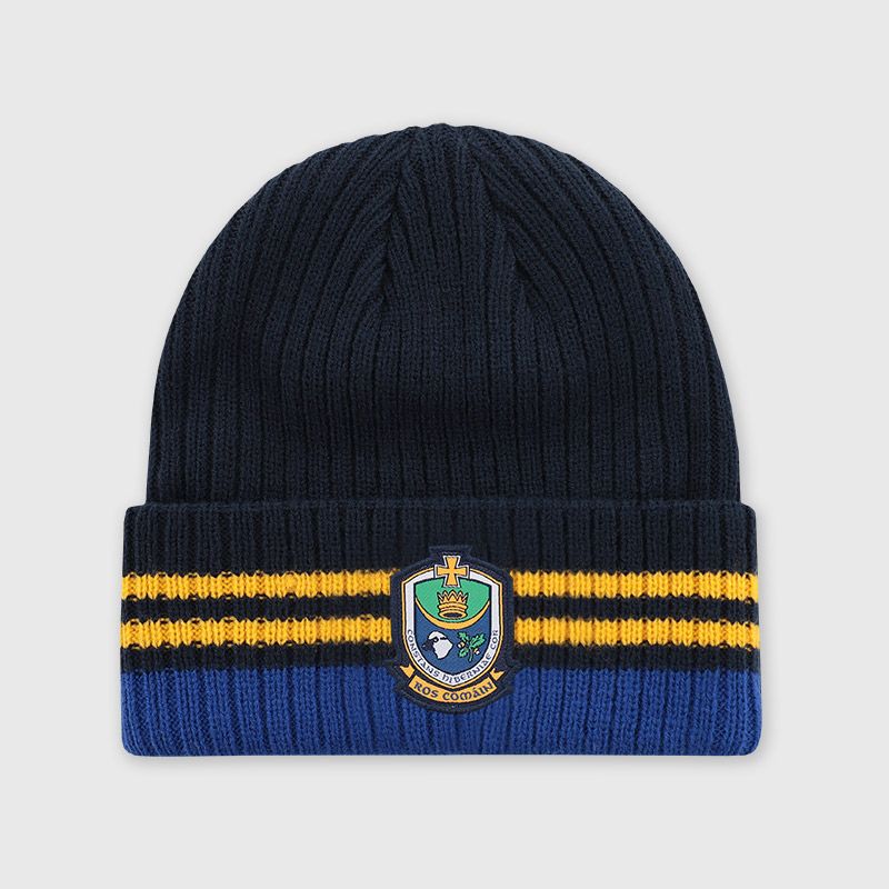 Navy Roscommon GAA Align Beanie Hat with county crest by O’Neills. 